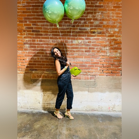 Sam Edelman- SZ 7 Kiwi Leather MAVEN PADDED STRAPPY HEEL - Picture 2 of 10